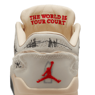 TELA X JORDAN WMNS JORDAN FLIGHT COURT SP "THE WORLD IS YOUR COURT"