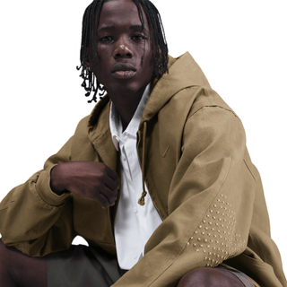 NIKE LIFE FULL-ZIP ULINED JACKET - PARACHUTE BEIGE