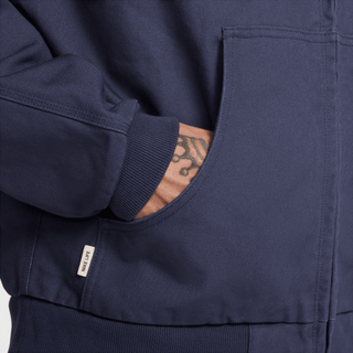 NIKE LIFE FULL-ZIP UNLINED JACKET - THUNDER BLUE