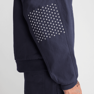 NIKE LIFE FULL-ZIP UNLINED JACKET - THUNDER BLUE