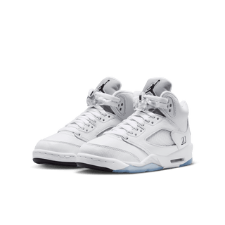 AIR JORDAN 5 RETRO "WHITE METALLIC" (GS)