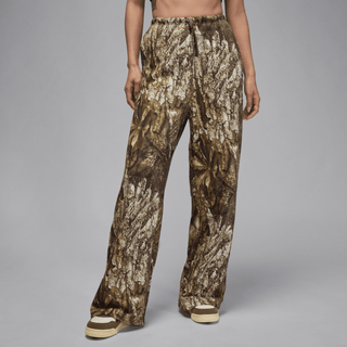 WMNS JORDAN BROOKLYN FLEECE REALTREE OPEN-HEM PANTS - SAIL