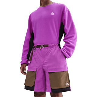 ACG "SMITH SUMMIT" CARGO SHORTS - VIVID PURPLE / MOSSWOOD BROWN
