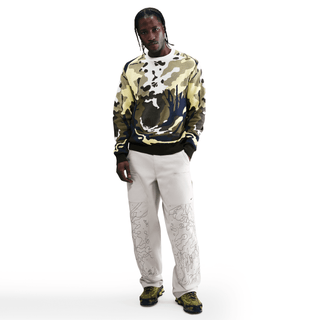 NIKE LIFE WILDERNESS SWEATER - SAIL / SOFT YELLOW