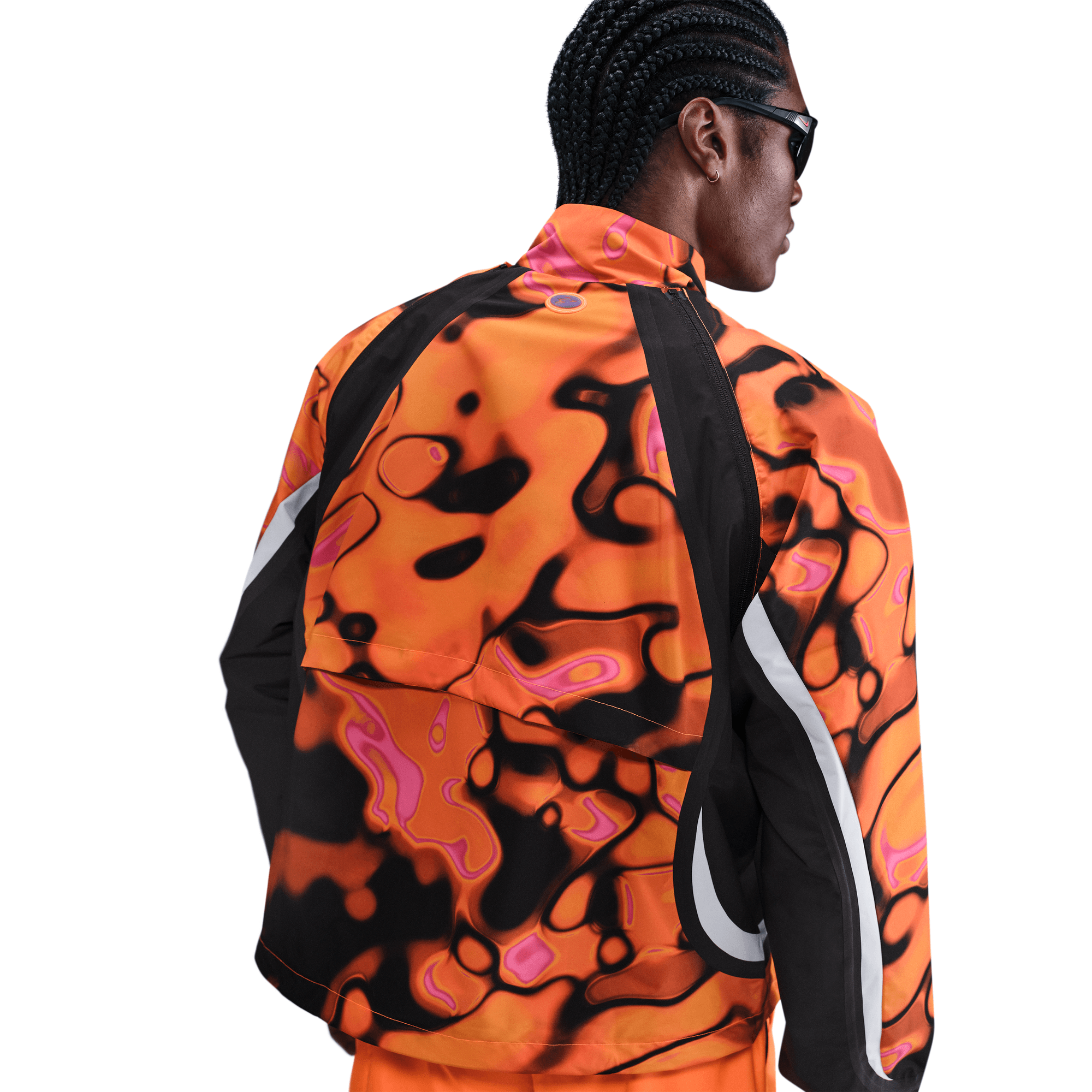PROJECT F.R.O.G STORM-FIT TRACK JACKET - TOTAL ORANGE PROJECT F.R.O.G STORM-FIT TRACK JACKET - TOTAL ORANGE