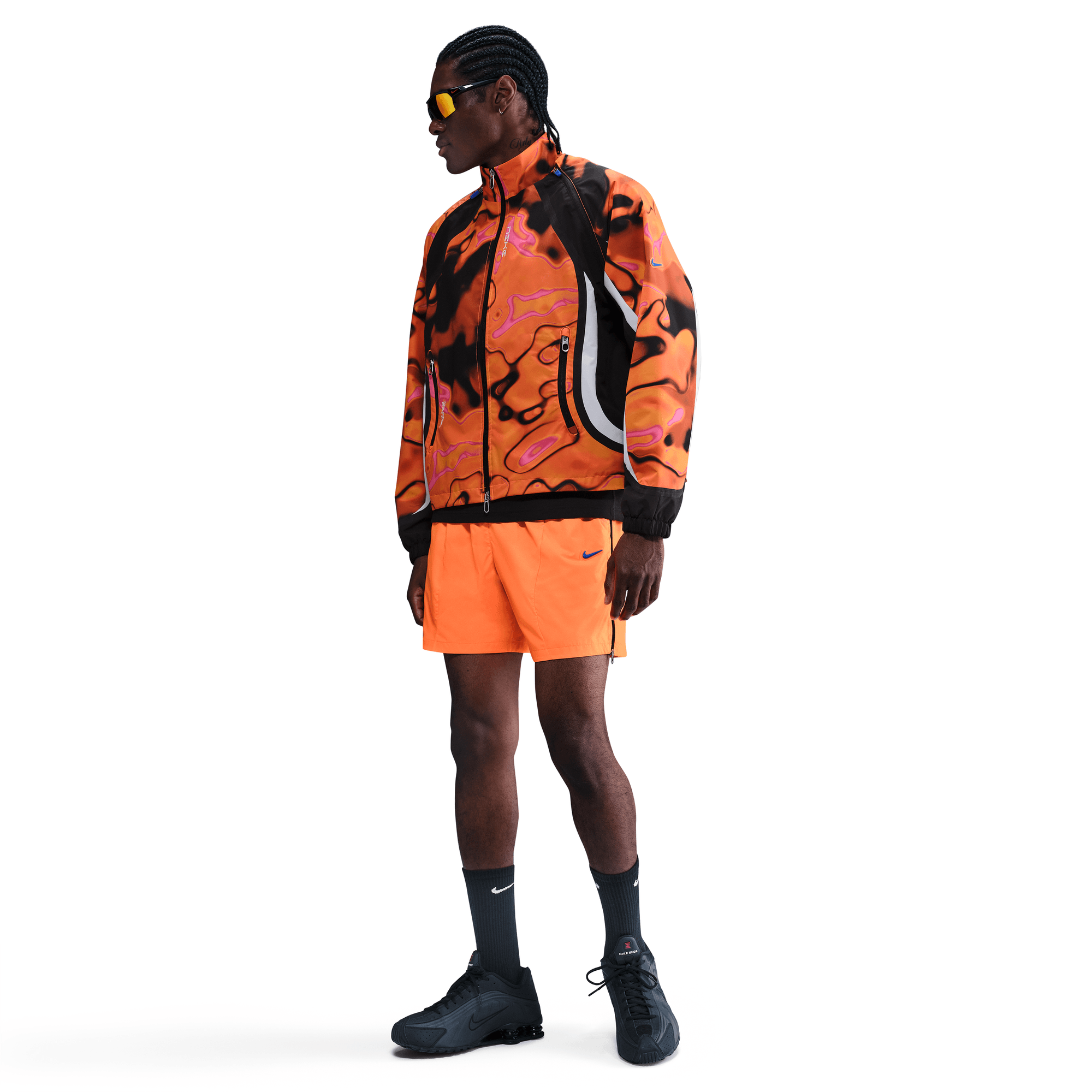 PROJECT F.R.O.G STORM-FIT TRACK JACKET - TOTAL ORANGE PROJECT F.R.O.G STORM-FIT TRACK JACKET - TOTAL ORANGE