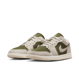 AIR JORDAN 1 LOW SE - MEDIUM OLIVE / LIGHT OREWOOD BROWN