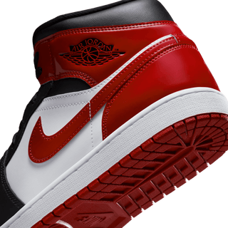 AIR JORDAN 1 MID SE "PATENT BRED TOE"