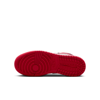 AIR JORDAN 1 MID SE (GS) "PATENT BRED TOE"