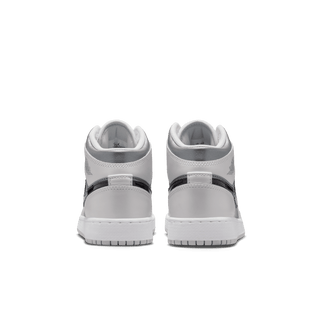 AIR JORDAN 1 MID SE (GS) - PHOTON DUST / BLUE CHILL