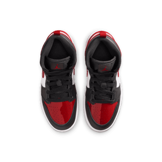 JORDAN 1 MID SE (PS) "PATENT BRED TOE"