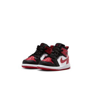 JORDAN 1 MID SE (TD) "PATENT BRED TOE"