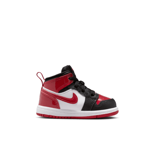JORDAN 1 MID SE (TD) "PATENT BRED TOE"