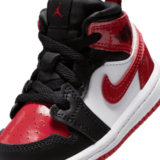 JORDAN 1 MID SE (TD) "PATENT BRED TOE"