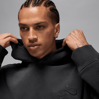 INFINITE ARCHIVES X JORDAN FLEECE HOODIE - BLACK