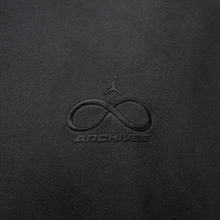 INFINITE ARCHIVES X JORDAN FLEECE HOODIE - BLACK