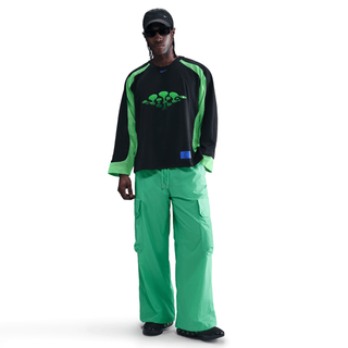 PROJECT F.R.O.G. L/S JELLY JERSEY - BLACK / GREEN SHOCK