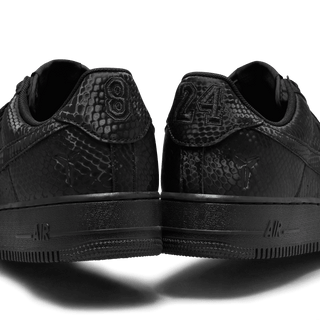 KOBE X NIKE AIR FORCE LOW "FOREVER BLACK"