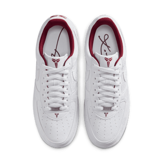 KOBE X NIKE AIR FORCE 1 LOW "WHITE / TEAM RED"