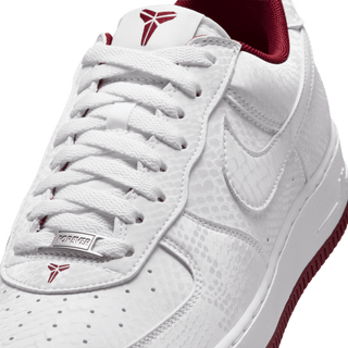 KOBE X NIKE AIR FORCE 1 LOW "WHITE / TEAM RED"