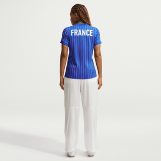 FRANCE X JACQUEMUS X NIKE "X2" WMNS DRI-FIT PREMATCH JERSEY - GAME ROYAL / UNIVERSITY RED