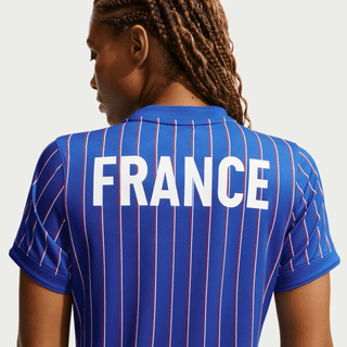 FRANCE X JACQUEMUS X NIKE "X2" WMNS DRI-FIT PREMATCH JERSEY - GAME ROYAL / UNIVERSITY RED