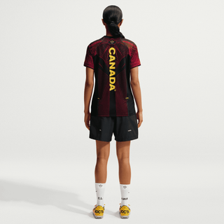 CANADA X NOCTA X NIKE "X2" WMNS DRI-FIT PREMATCH JERSEY - BLACK / GYM RED