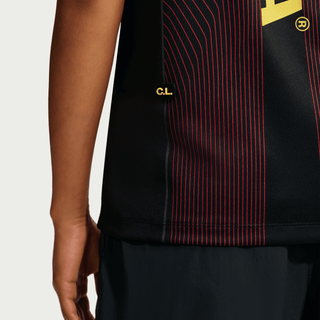 CANADA X NOCTA X NIKE "X2" WMNS DRI-FIT PREMATCH JERSEY - BLACK / GYM RED