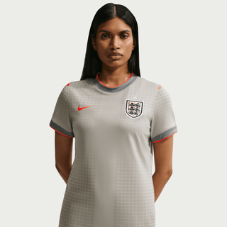 ENGLAND X PALACE X NIKE "X2" WMNS DRI-FIT ACADEMY PREMATCH JERSEY - PEWTER GREY / BRIGHT CRIMSON