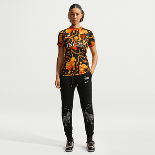 NETHERLANDS X PATTA X NIKE "X2" WMNS PREMATCH JERSEY - BLACK / ORANGE