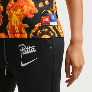 NETHERLANDS X PATTA X NIKE "X2" WMNS PREMATCH JERSEY - BLACK / ORANGE