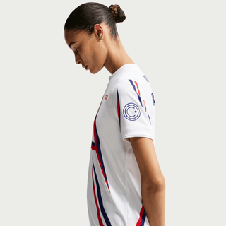 USA X V.A.A. X NIKE "X2" WMNS PREMATCH JERSEY - WHITE / DEEP ROYAL BLUE