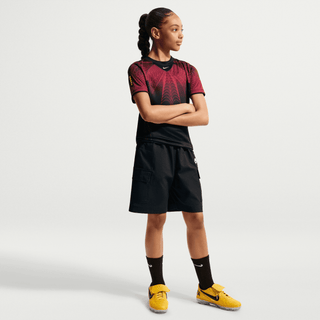 CANADA X NOCTA X NIKE "X2" KIDS DRI-FIT PREMATCH JERSEY - BLACK / GYM RED