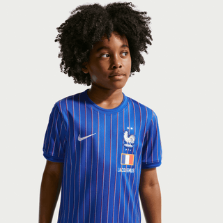 FRANCE X JACQUEMUS X NIKE "X2" YOUTH PREMATCH JERSEY - GAME ROYAL / UNIVERSITY RED