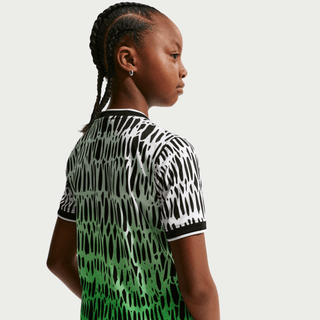NIGERIA X SLAWN X NIKE "X2" KIDS PREMATCH JERSEY - BLACK / WHITE
