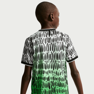 NIGERIA X SLAWN X NIKE "X2" KIDS PREMATCH JERSEY - BLACK / WHITE