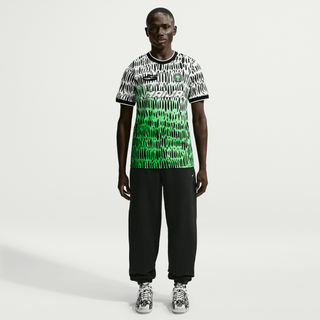 NIGERIA X SLAWN X NIKE "X2" DRI-FIT ACADEMY PRO PREMATCH JERSEY - BLACK / WHITE