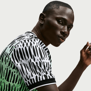 NIGERIA X SLAWN X NIKE "X2" DRI-FIT ACADEMY PRO PREMATCH JERSEY - BLACK / WHITE
