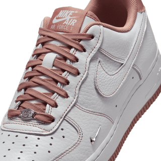 WMNS AIR FORCE 1 `07 "MINI JEWEL" - WHITE / METALLIC SILVER - PARTICLE PINK