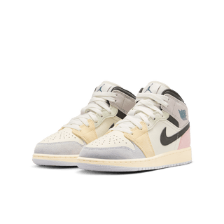 AIR JORDAN 1 MID SE (GS) "SAIL / ICED JADE"