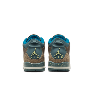 AIR JORDAN 3 RETRO (GS) "WE OUTSIDE" - OLIVE GREY
