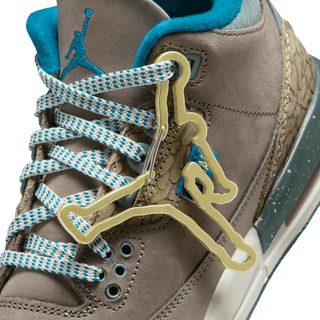 AIR JORDAN 3 RETRO (GS) "WE OUTSIDE" - OLIVE GREY