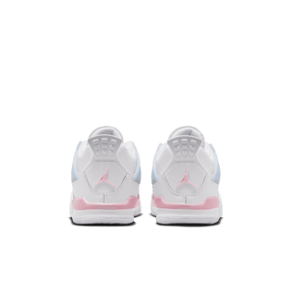 JORDAN 4 RETRO (TD) - WHITE / MEDIUM SOFT PINK / VAPOR GREEN