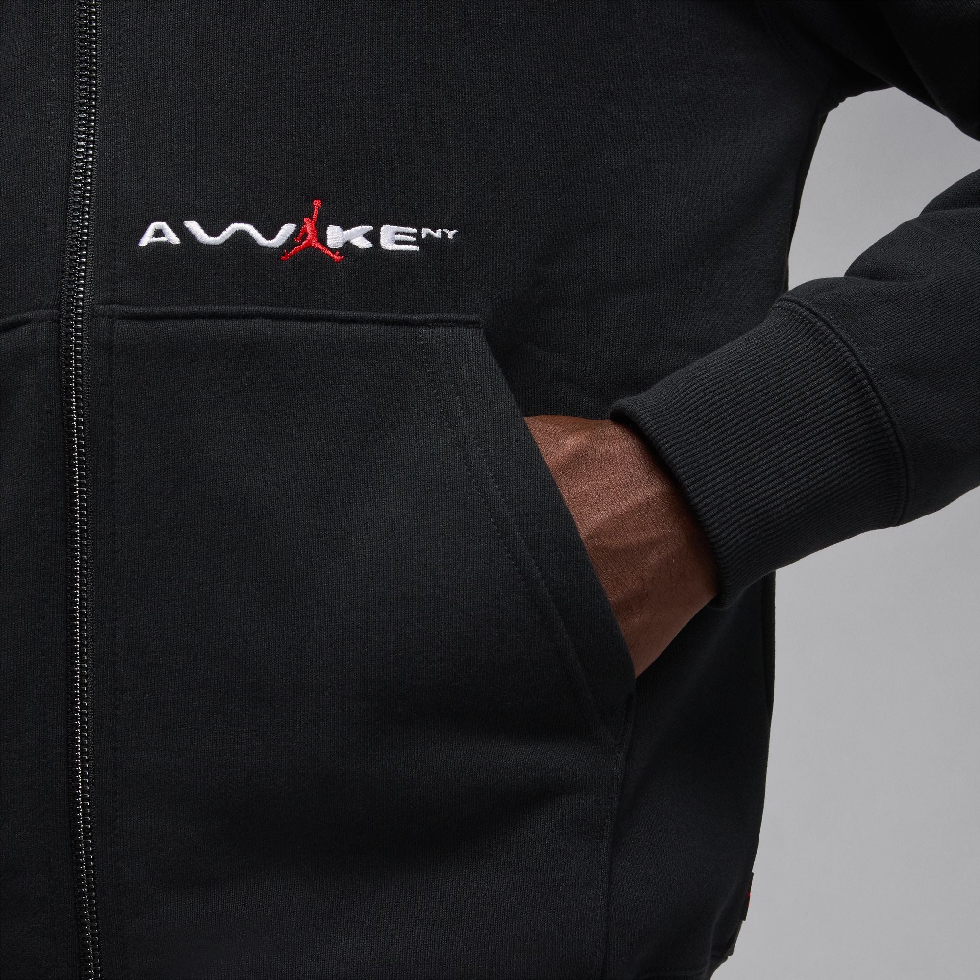 AWAKE NY X JORDAN FULL-ZIP HOODIE 