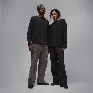 AWAKE NY X JORDAN THERMAL L/S CREW "BORO" - BLACK