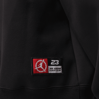 JORDAN FLIGHT CLUB FULL-ZIP FLEECE HOODIE - BLACK