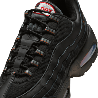 AIR MAX 95 OG - BLACK / UNIVERSITY RED