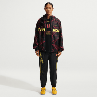 CANADA X NOCTA X NIKE "X2" ANTHEM JACKET - BLACK / UNIVERSITY RED
