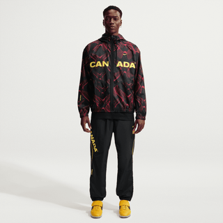 CANADA X NOCTA X NIKE "X2" ANTHEM JACKET - BLACK / UNIVERSITY RED