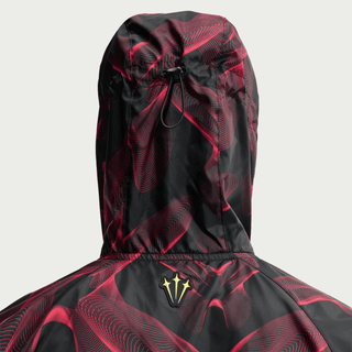 CANADA X NOCTA X NIKE "X2" ANTHEM JACKET - BLACK / UNIVERSITY RED